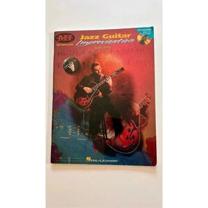 Jazz Guitar Improvisation by Sid Jacobs CD Sheet Music Instructional Lesson Book